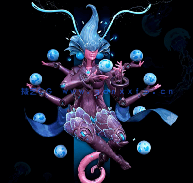 ZBrush概念游戏角色硬表面建模制作视频教程 (图5)