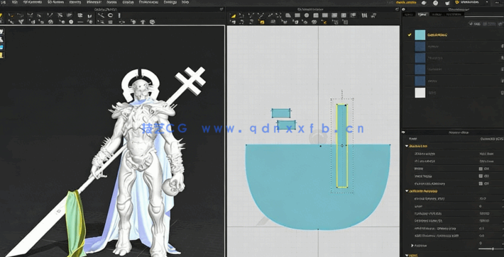 Zbrush黑暗神秘角色概念设计全流程视频教程 (图3)