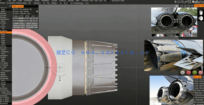 ZBrush影视游戏飞船概念艺术设计视频教程(图3)