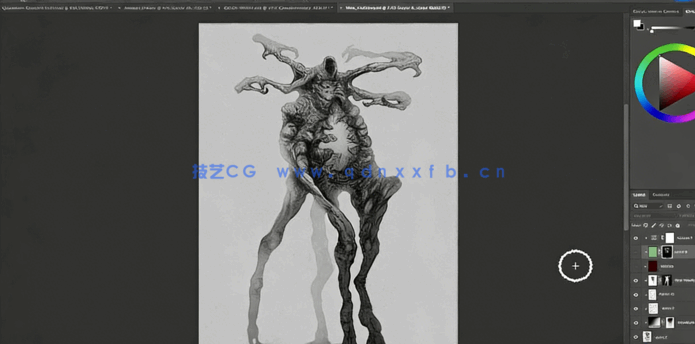 影视级科幻超自然概念生物设计全流程视频教程(图3)
