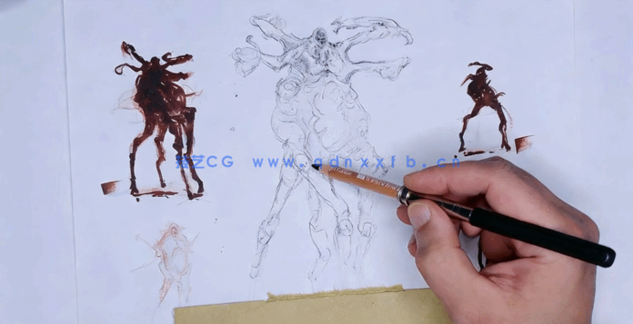 影视级科幻超自然概念生物设计全流程视频教程(图2)