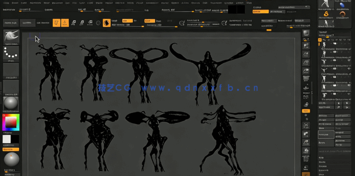 影视级科幻超自然概念生物设计全流程视频教程(图5)