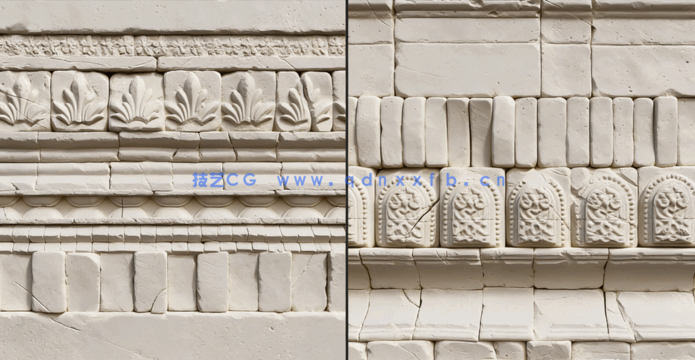 Zbrush瓷砖砖墙材质雕刻大师级视频教程(图4)