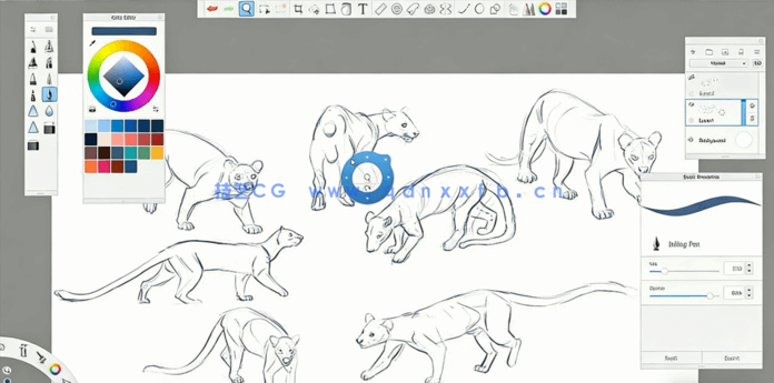 ZBrush逼真动物雕刻解剖学制作流程大师级视频教程(图2)