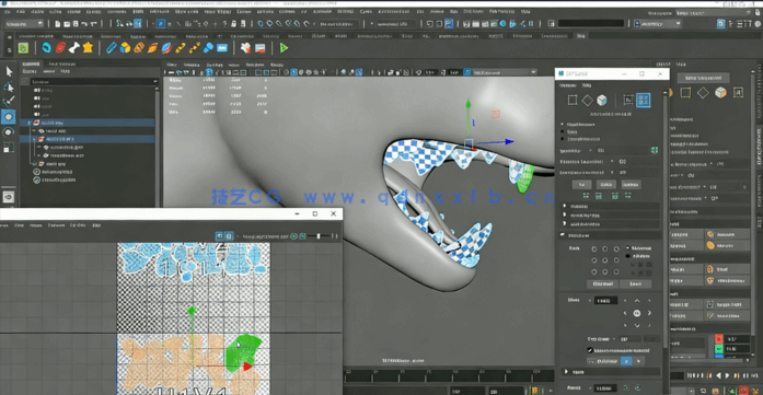 ZBrush逼真动物雕刻解剖学制作流程大师级视频教程(图6)