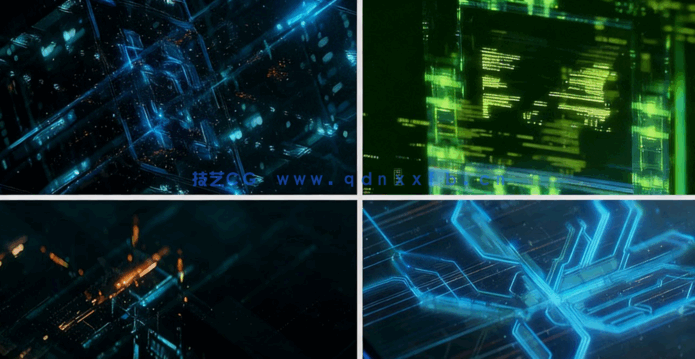 AE未来科幻风格概念艺术视觉特效动画视频教程(图6)