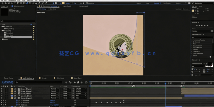 AE流行风格2.5D动态图形动画完整制作工作流视(图3)