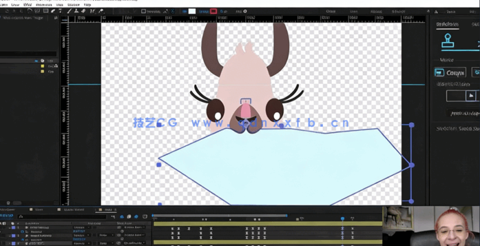 AE标志Logo演绎动画制作技术训练视频教程(图6)
