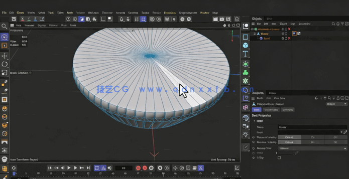 免费下载3小时47分钟高级C4D对照参考图高精度手表工业建模教程(图2)