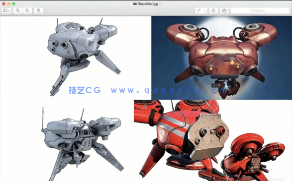 C4D建模教程：命运号飞行器(图3)