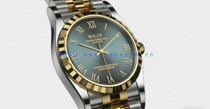 C4D商务男士劳力士手表金属材质建模渲染教程(图2)