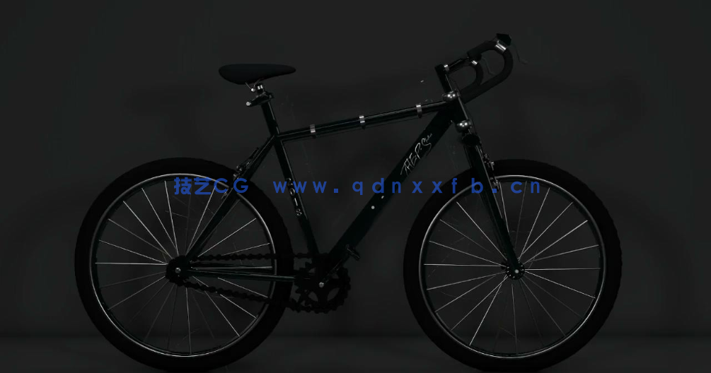 C4D教程-自行车零件(图1)