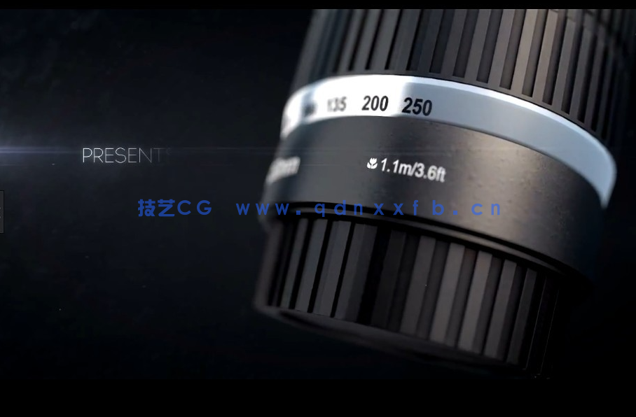 佳能广告完整广告 3Dmax与C4D交互建模AE后期合成(图2)