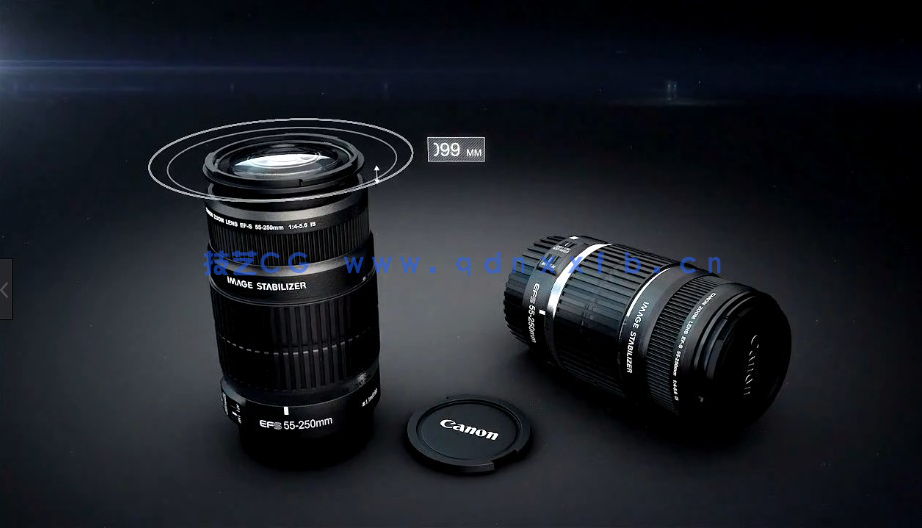 佳能广告完整广告 3Dmax与C4D交互建模AE后期合成(图3)