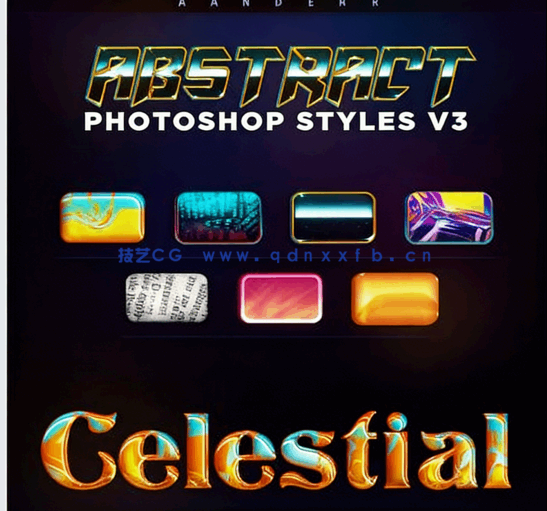 炫酷撞色文字印刷艺术特效PSD字模第三季(图1)