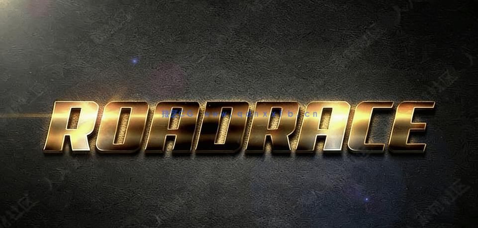 3D闪耀金属质感光晕艺术特效PSD字模第十季(图3)