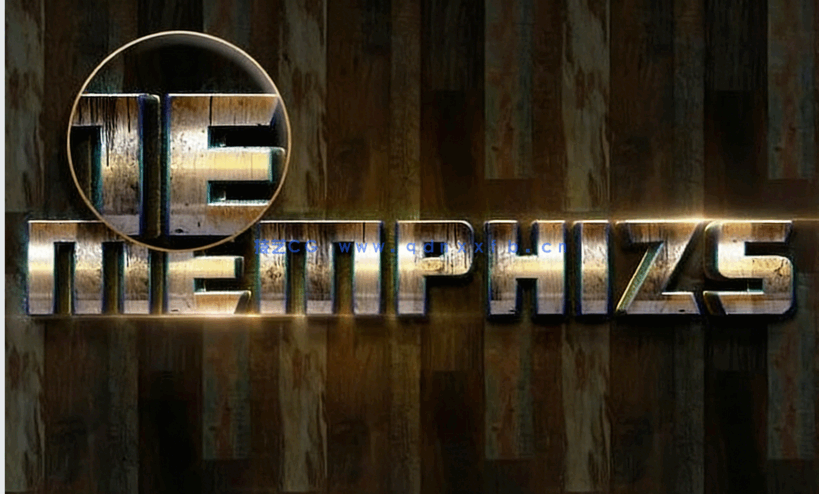 10组立体不同纹理字体特效PSD字模合集(图1)