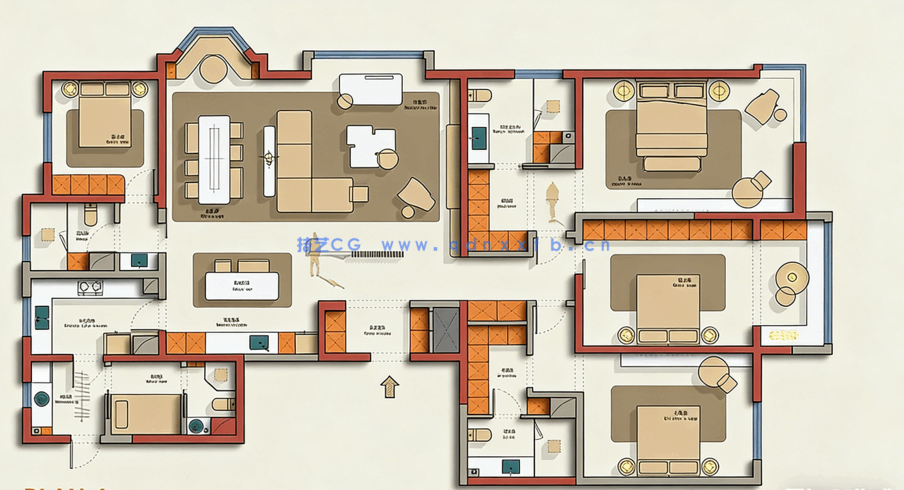 2025最新30套PS高级感彩平配色体系PSD分层源文件(图1)