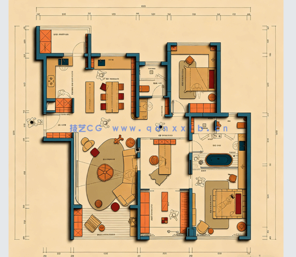2025最新30套PS高级感彩平配色体系PSD分层源文件(图4)