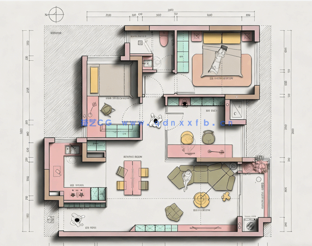 2025最新30套PS高级感彩平配色体系PSD分层源文件(图5)