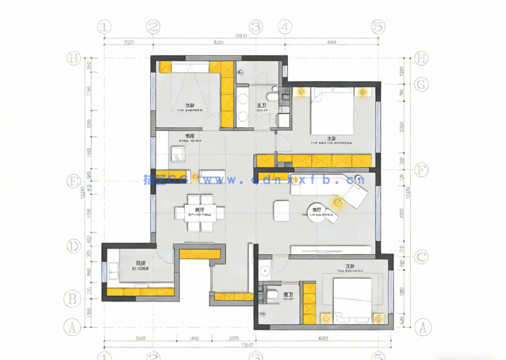 高级感彩平-PSD分层源文件(图3)