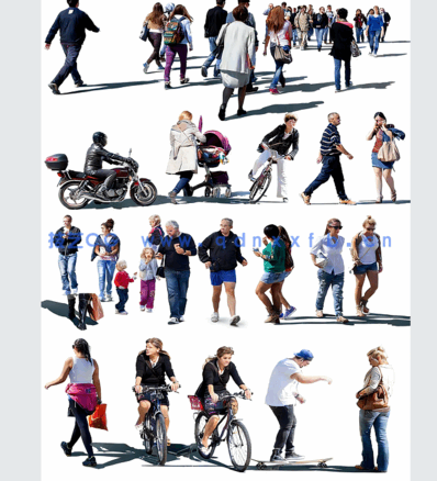 人物-288个带阴影的Photoshop文件(图1)