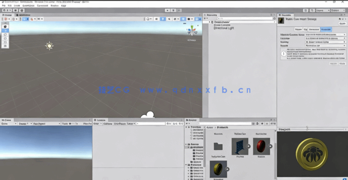 Unity 3D四子棋游戏完整实例制作流程视频教程(图2)