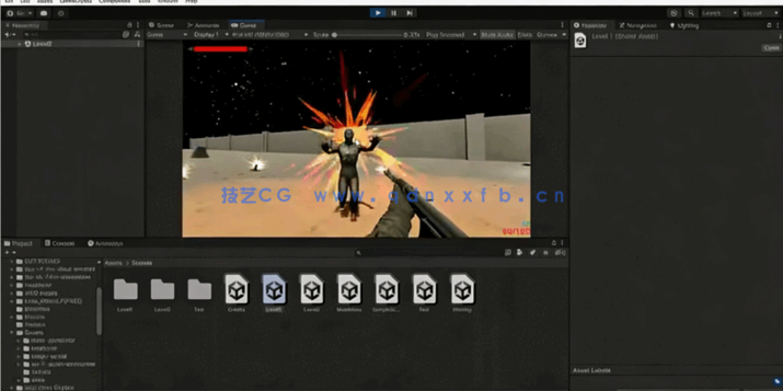 Unity第一人称射击FPS打僵尸游戏制作视频教程(图1)