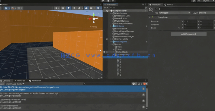 Unity中Netick竞技射击网络游戏制作视频教程(图1)
