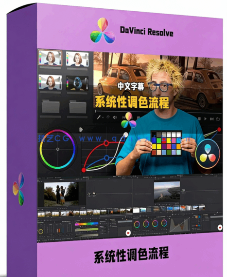 [DaVinci Resolve] 【中英双语】DaVinci Resolve系统性调色流程基础核心技(图1)
