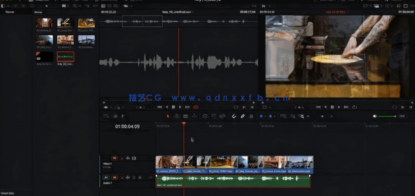 [DaVinci Resolve] 【中英双语】DaVinci Resolve免费版视频剪辑音频与调色(图2)
