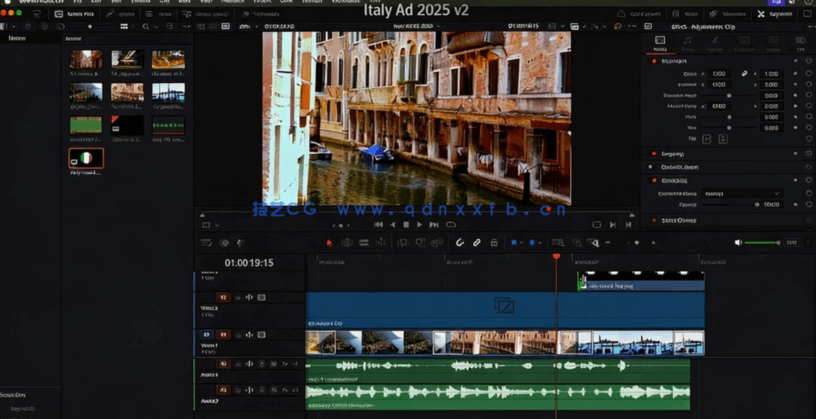 [DaVinci Resolve] 【中英双语】DaVinci Resolve免费版视频剪辑音频与调色(图4)