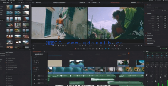 [DaVinci Resolve] 【中文字幕】DaVinci Resolve视频编辑初学者完全指南视(图5)
