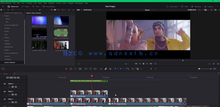 [DaVinci Resolve] DaVinci Resolve 18视频编辑深入学习训练视频教程(图2)
