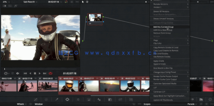 [DaVinci Resolve] DaVinci Resolve 18色轮曲线镜头调色技术视频教程(图2)
