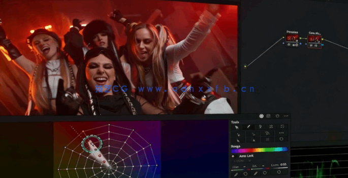 [DaVinci Resolve] DaVinci Resolve 18.6影视色彩校正调色技术视频教程(图4)