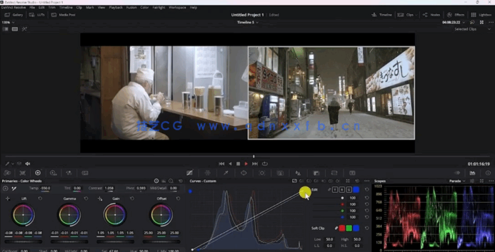 [DaVinci Resolve] DaVinci Resolve中色彩校正与调色大师班视频教程(图6)