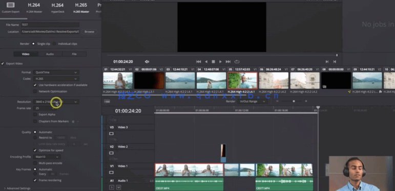 [DaVinci Resolve] DaVinci Resolve 18视频编辑从入门到精通视频教程 (图2)
