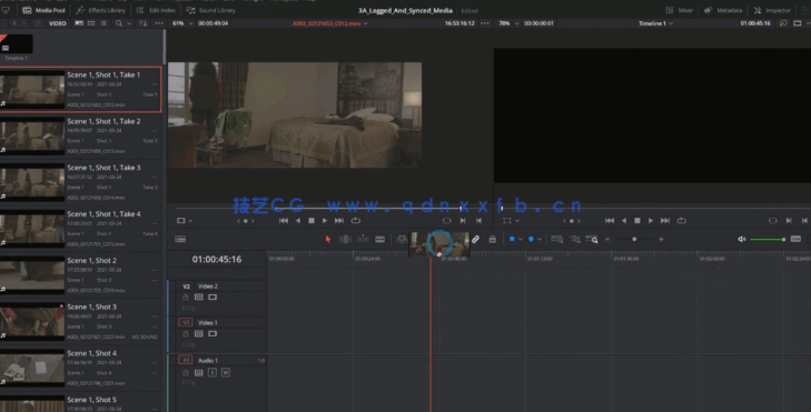 [DaVinci Resolve] DaVinci Resolve 17短片制作实用技术全面训练视频教程(图7)