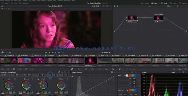 [DaVinci Resolve] DaVinci Resolve专业色彩校正技术大师班视频教程(图5)