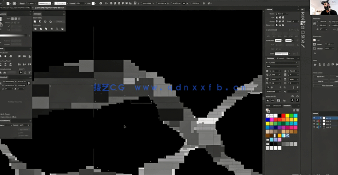 AE与AI未来派抽象概念艺术视效动画制作视频教程(图4)