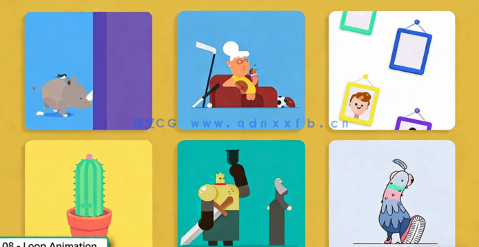 After Effects动态图形动画核心技术训练视频教程(图6)