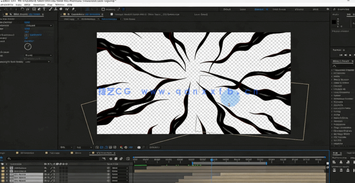 AE制作索尼PS5游戏《蜘蛛侠2》Logo演绎动画视频教程(图3)