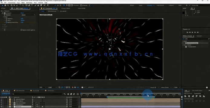AE制作索尼PS5游戏《蜘蛛侠2》Logo演绎动画视频教程(图4)