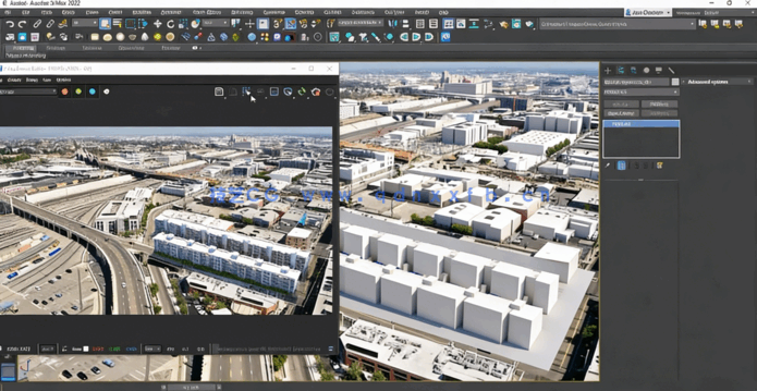 AE将3D模型融入真实无人机视频中视频教程(图4)