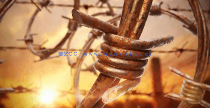 Redshift渲染器铁丝网建模腐蚀材质渲染C4D教程(图1)