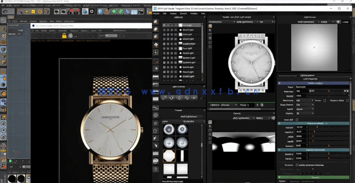 C4D手表建模、渲染、灯光的完整教程(图4)
