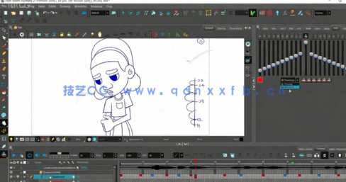  【中文字幕】Toonboom Harmony二维动画师初学者指南视频教程 (图5)