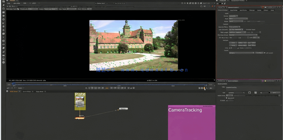 Nuke摄像机跟踪与高级投影技术视频教程(图2)
