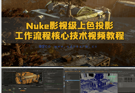 Nuke影视级上色投影工作流程核心技术视频教程(图7)